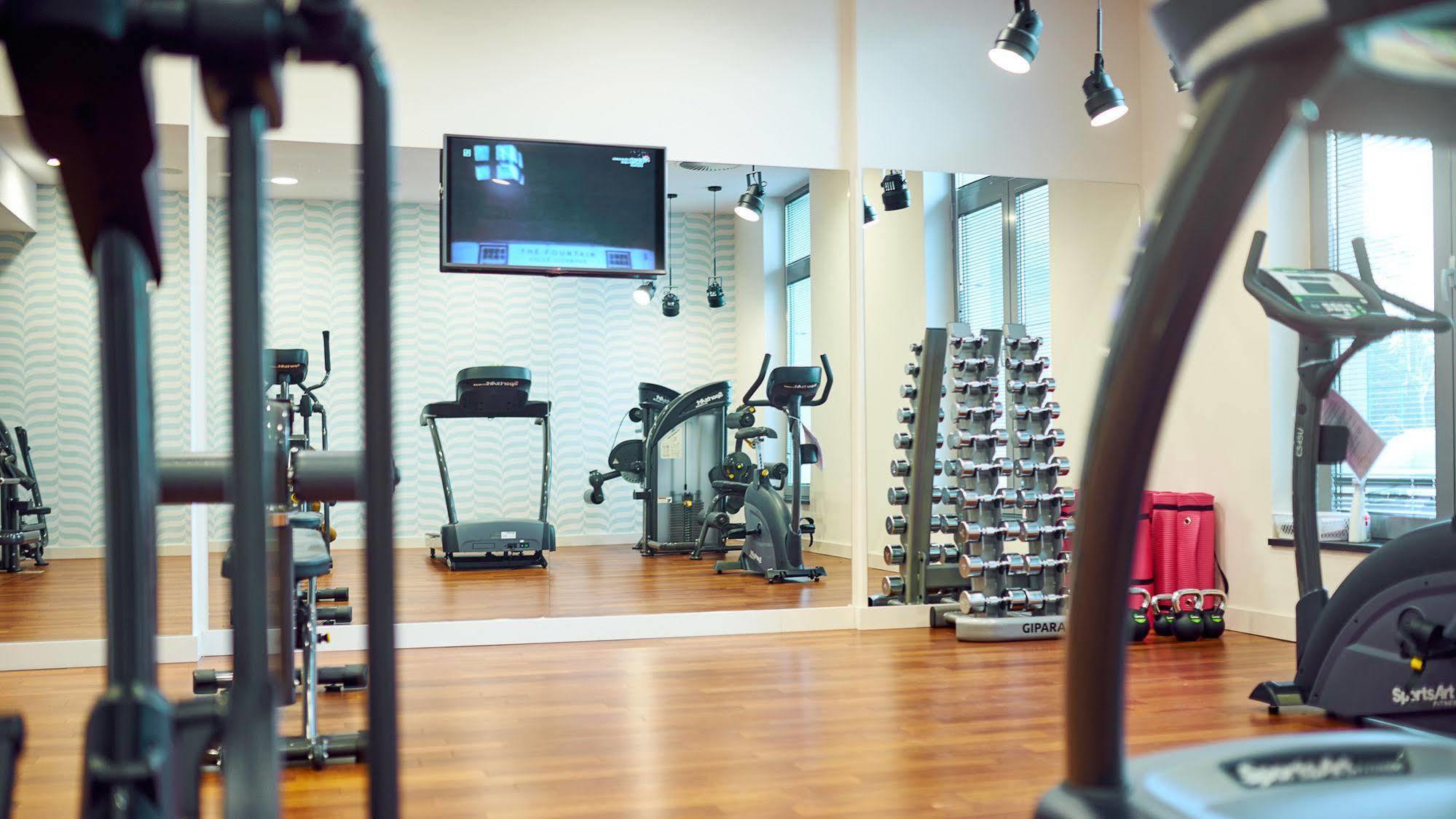 Diune Resort By Zdrojowa Колобжег Экстерьер фото The gym at the hotel